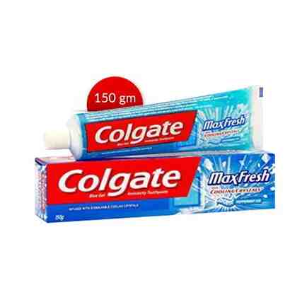 Colgate Max Fresh Blue Gel Peppermint Ice Toothpaste 150 gm